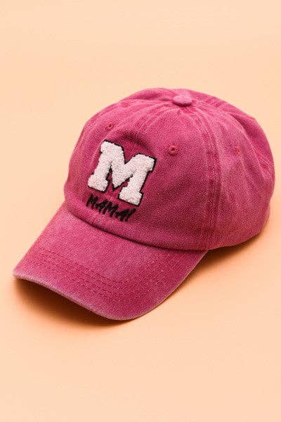 WASHED SHERPA M FOR MAMA CAP 40HW707: DENIM BLUE