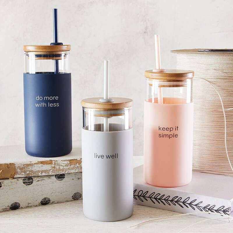 Glass Tumbler - Do More With Less