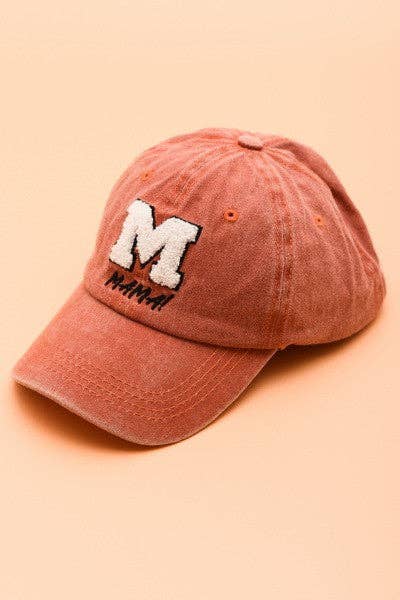 WASHED SHERPA M FOR MAMA CAP 40HW707: DENIM BLUE
