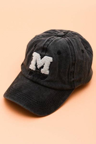 WASHED SHERPA M FOR MAMA CAP 40HW707: DENIM BLUE