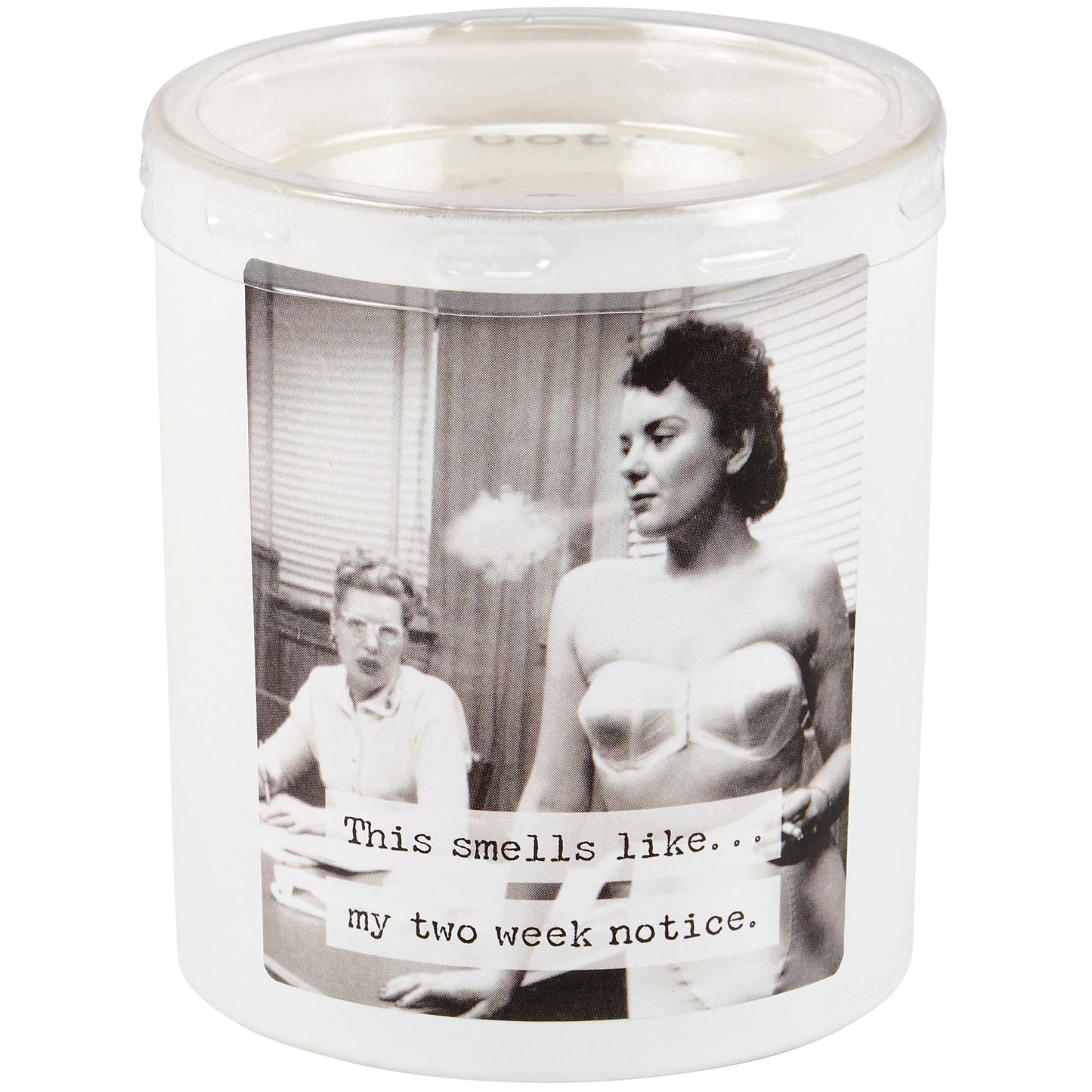 Two Week Notice Candle