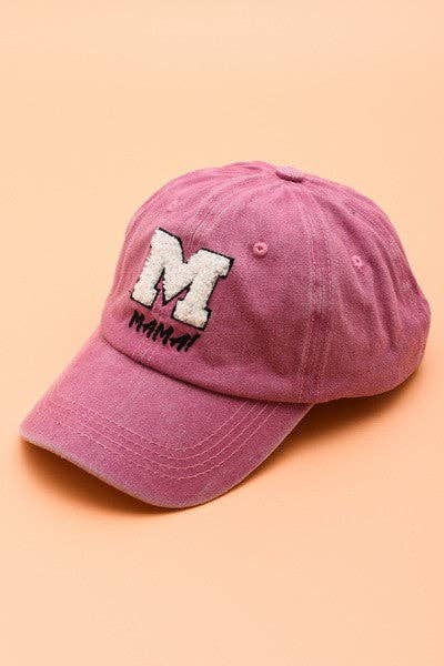 WASHED SHERPA M FOR MAMA CAP 40HW707: DENIM BLUE