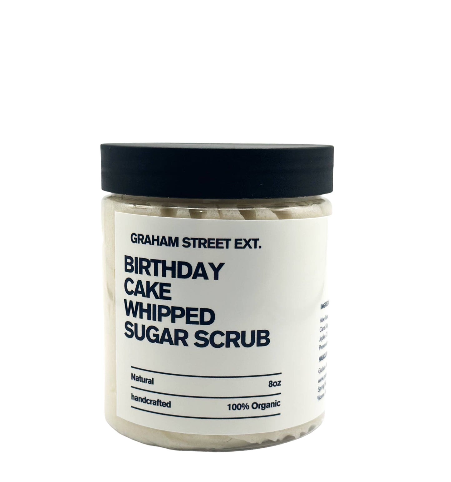 Birthday Cake Whipped Sugar Scrub: 4oz