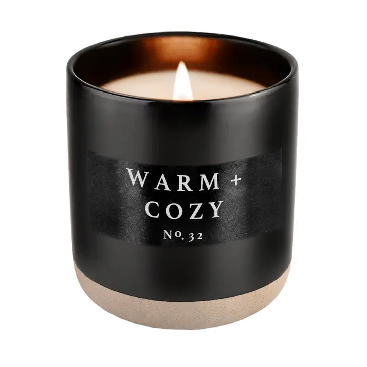 WARM & COZY 12OZ SOY CANDLE