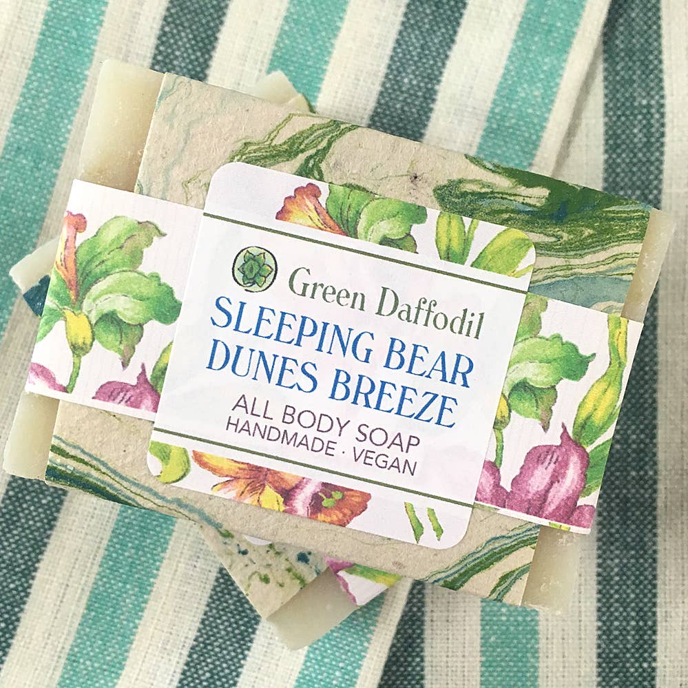 Sleeping Bear Dunes Breeze Soap & Washcloth Set - Michigan