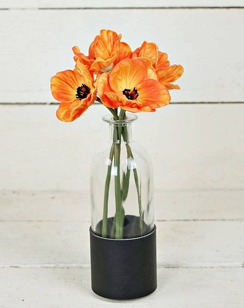 11in Foamy Poppy Stem