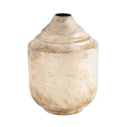 Golden Metal Vase