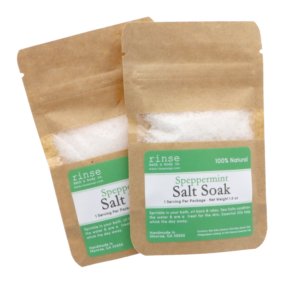 SOAKING SALTS by RINSE BATH AND BODY CO