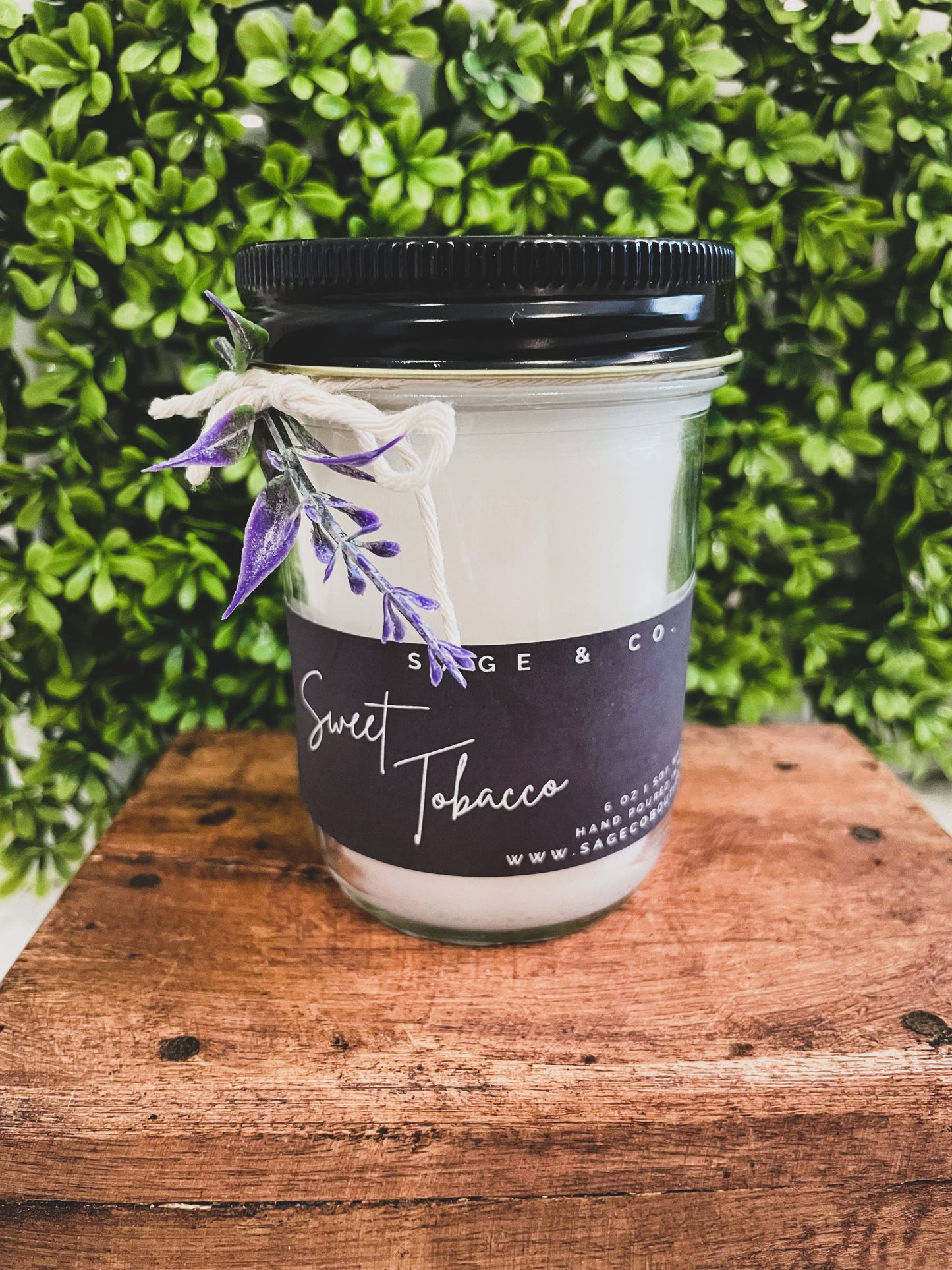 Mason Jar Candle 6.5 oz.: Coffee House