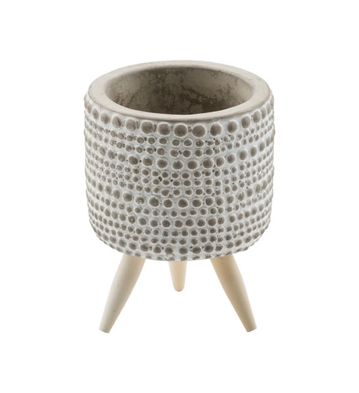 indoor planter with feet EMBOSSED PLANTERS WITH FEET – Meadow & Vine