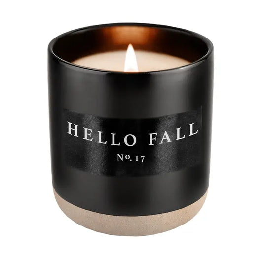 HELLO FALL 12OZ SOY CANDLE
