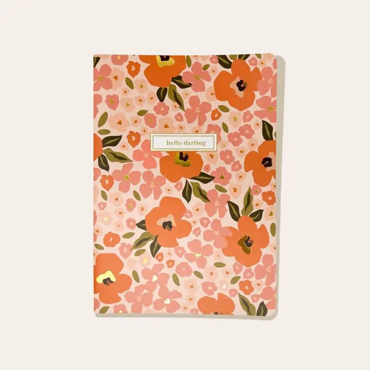 3 FLORAL NOTEBOOKS COLLECTION - COLLEGE RULED