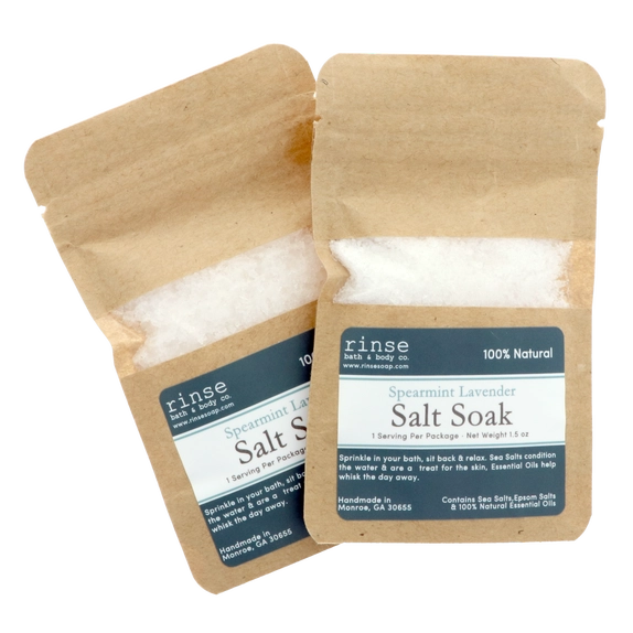 SOAKING SALTS by RINSE BATH AND BODY CO