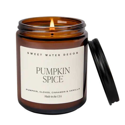 *NEW* PUMPKIN SPICE 9OZ SOY CANDLE