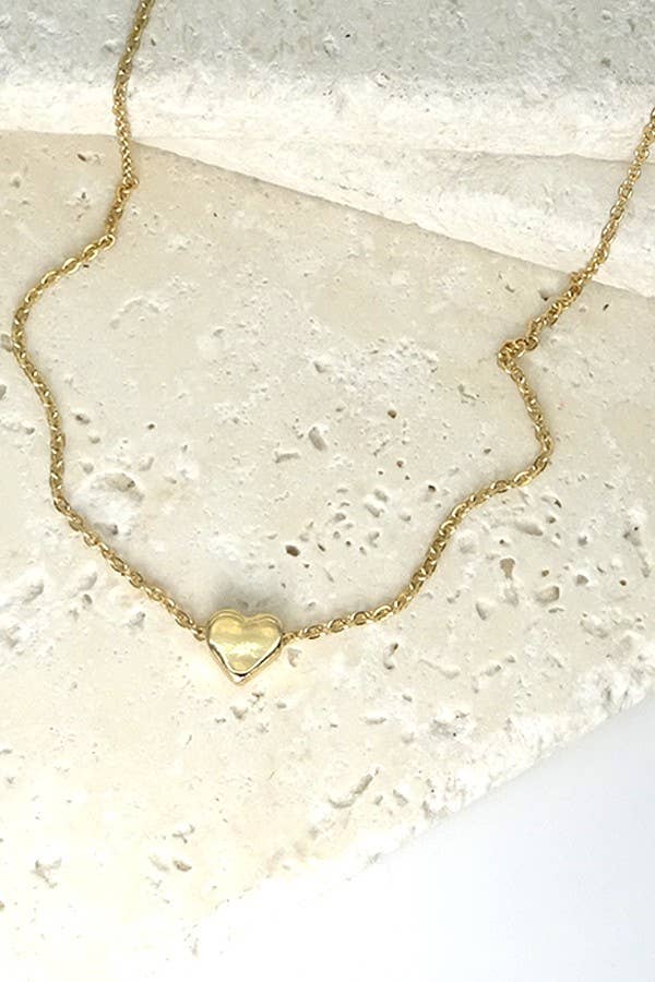 CLASSIC MINI HEART NECKLACE  | 47N15737-HEART: GOLD