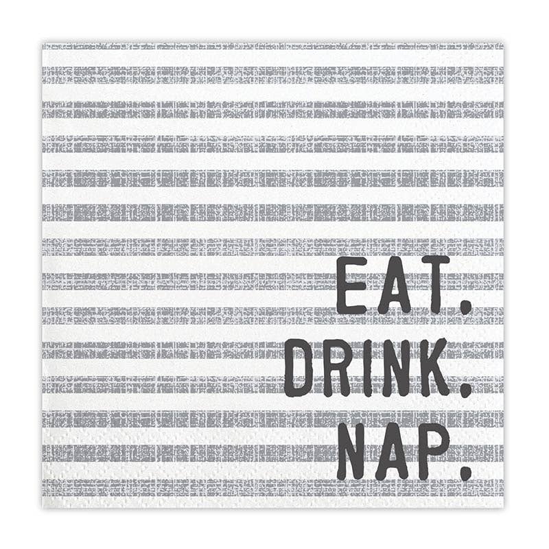 Face to Face Cocktail Napkin - Eat Drink Nap