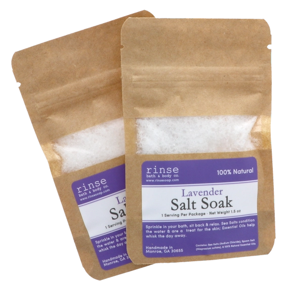 SOAKING SALTS by RINSE BATH AND BODY CO